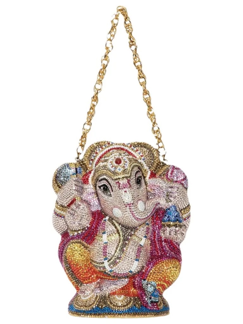Judith Leiber Ganesh Shri Minaudiere Clutch Bag